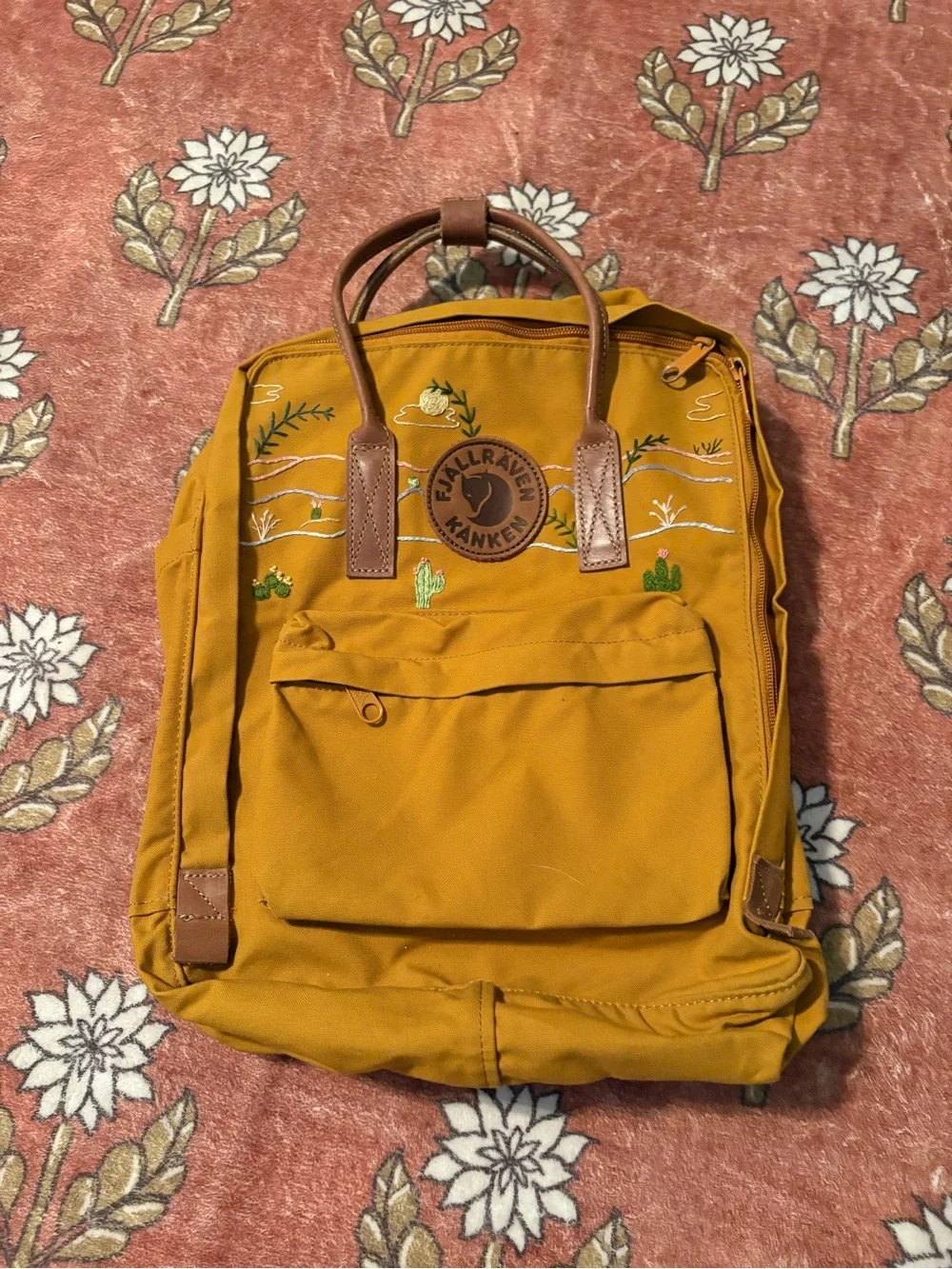 Kånken No 2 Acorn Sedona Embroidered Backpack